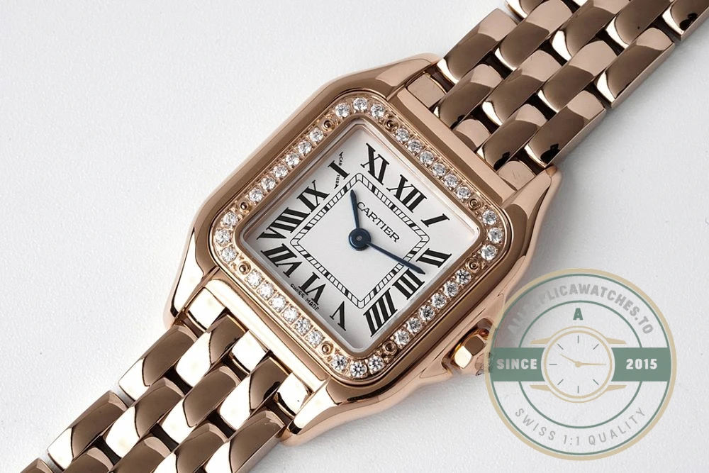 Replica Cartier Panthère de Cartier Rose Gold 22 x 30 mm WJPN0049 - Swiss Movement Replica Watch