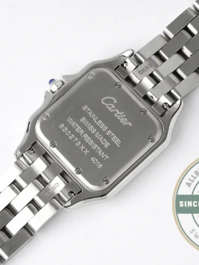 Replica Cartier Panthère de Cartier White Stainless Steel 27 x 37 mm W4PN0007 - Swiss-Made Clone Watch