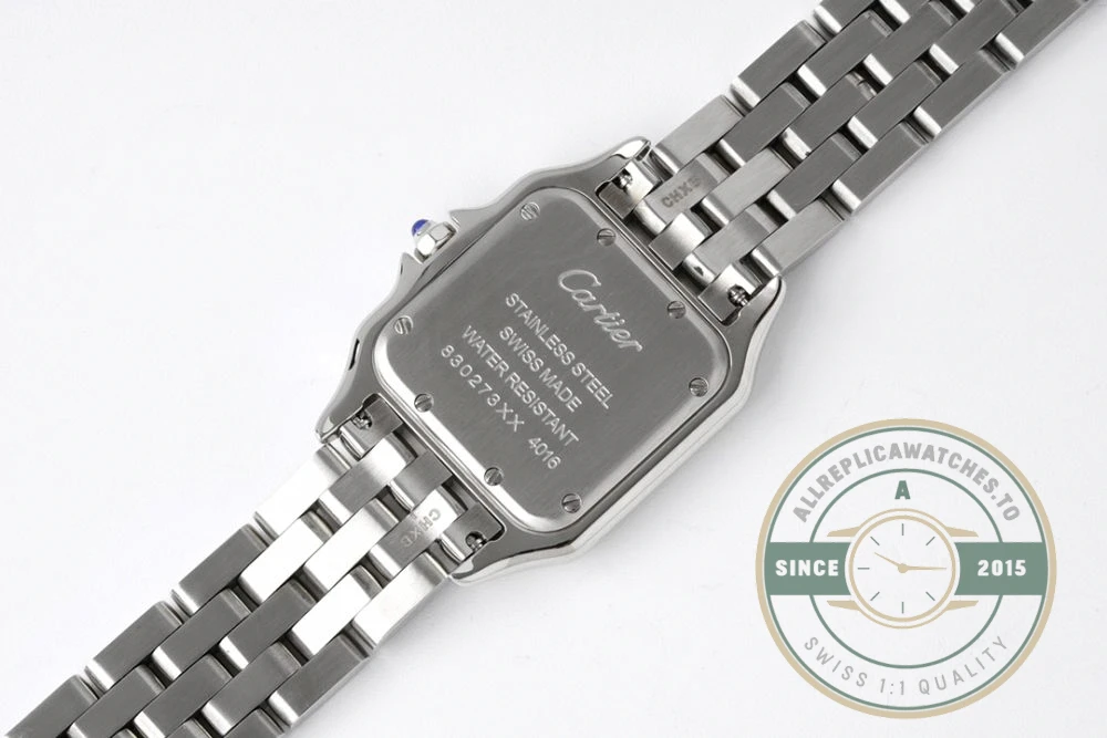 Replica Cartier Panthère de Cartier White Stainless Steel 27 x 37 mm W4PN0007 - Swiss-Made Clone Watch