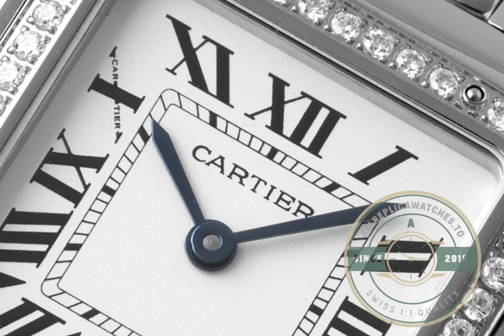 Replica Cartier Panthère de Cartier White Stainless Steel 27 x 37 mm W4PN0007 - Swiss Movement Replica Watch