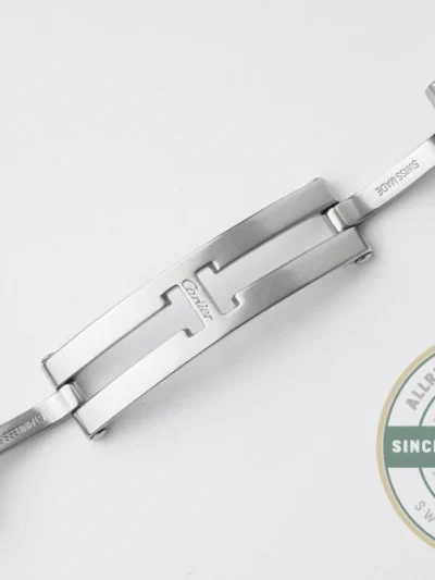 Replica Cartier Panthère de Cartier Women Quartz White Stainless Steel Watch W4PN0008 - High-Grade Replica Watch