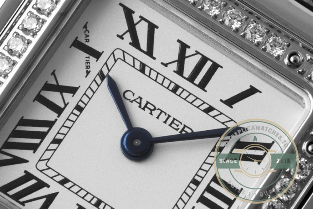 Replica Cartier Panthère de Cartier Women Quartz White Stainless Steel Watch W4PN0008 - Swiss Movement Replica Watch