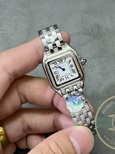 Replica Cartier Panthère de Cartier Women Steel 22X30mm WSPN0006 - Swiss Movement Replica Watch