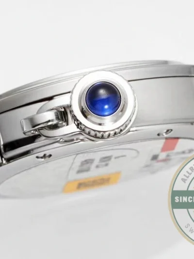 Replica Cartier Pasha Alligator Blue 30 mm Series WSPA0010 - Budget Luxury Replica Watch