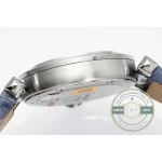 Side profile showing how thin the Pasha case stays between lug and caseback