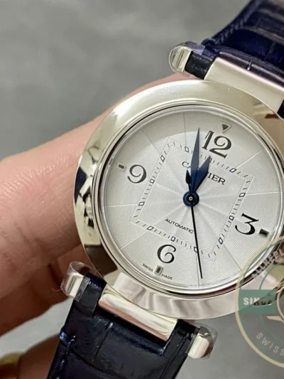 Replica Cartier Pasha de Cartier Alligator 30 mm WSPA0010 - Best Quality Replica Watch