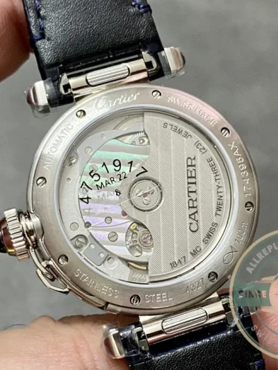 Replica Cartier Pasha de Cartier Alligator 30 mm WSPA0010 - Best Quality Replica Watch
