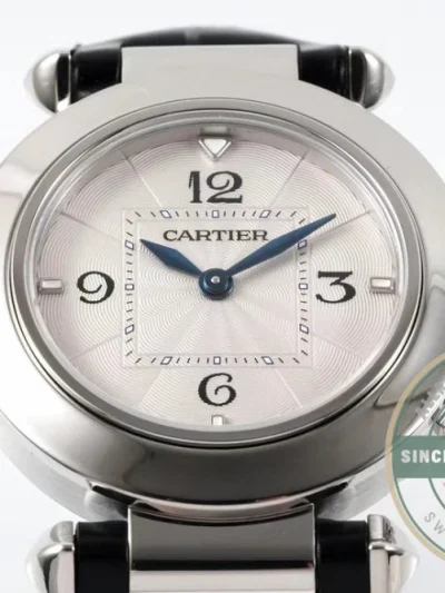 Replica Cartier Pasha de Cartier Black Alligator 30 mm WGPA0007 - Luxury Replica Watch