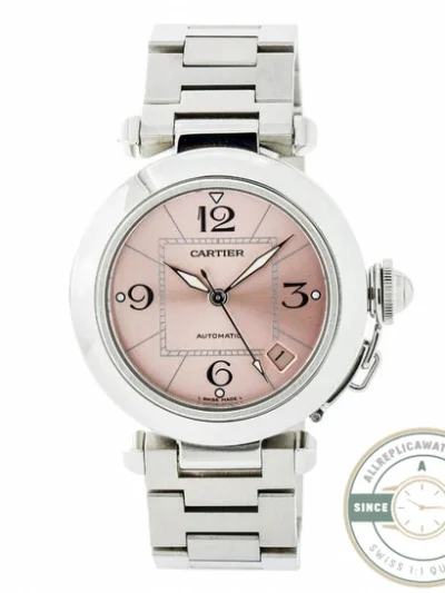Replica Cartier Pasha de Cartier Silver Stainless Steel WSPA0021 - Swiss-Made Clone Watch