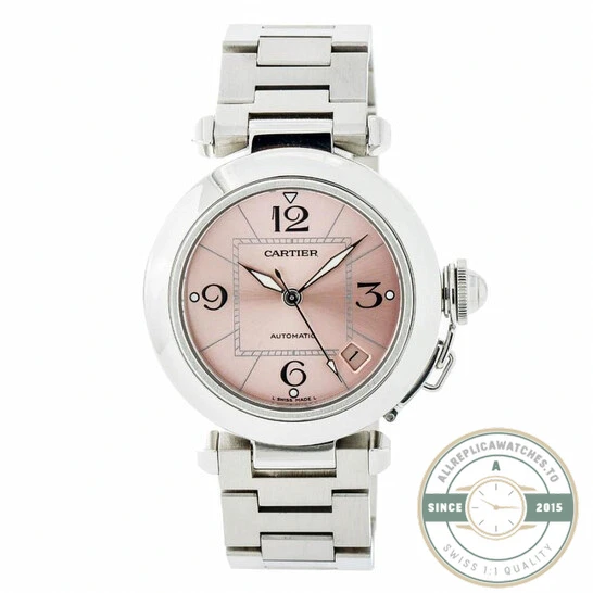 Replica Cartier Pasha de Cartier Silver Stainless Steel WSPA0021 - Swiss-Made Clone Watch