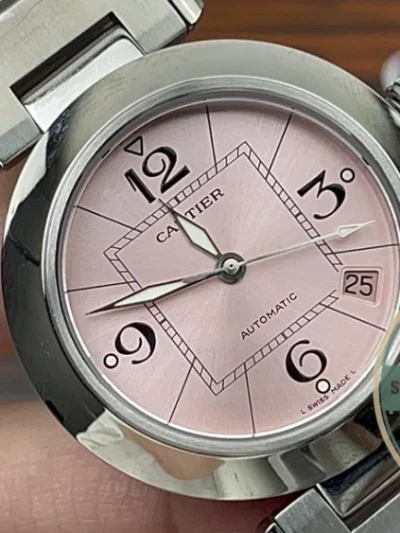 Replica Cartier Pasha de Cartier Silver Stainless Steel WSPA0021 - Swiss-Made Clone Watch