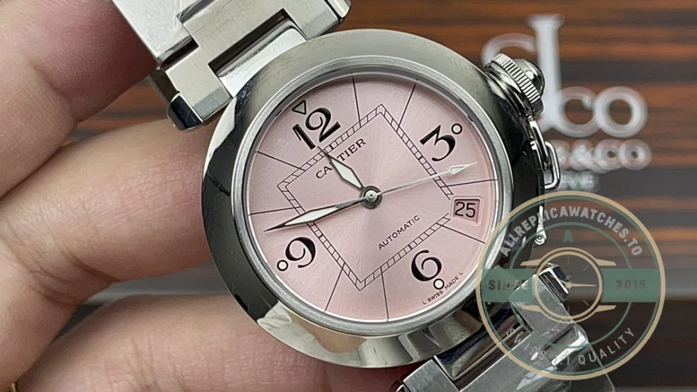 Replica Cartier Pasha de Cartier Silver Stainless Steel WSPA0021 - Swiss-Made Clone Watch