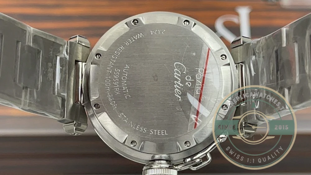 Replica Cartier Pasha de Cartier Silver Stainless Steel WSPA0021 - Luxury Replica Watch