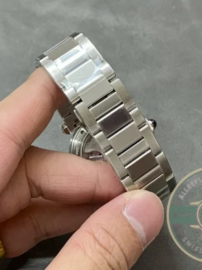 Replica Cartier Pasha de Cartier Silver Steel 30 mm WSPA0013 - Top-Tier Swiss Replica Watch
