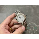 Replica Cartier Pasha de Cartier Silver Steel 30 mm WSPA0013 - Swiss Movement Replica Watch