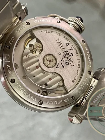 Replica Cartier Pasha de Cartier Silver Steel 30 mm WSPA0013 - Affordable Super Clone Watch