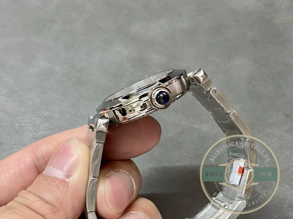 Replica Cartier Pasha de Cartier Silver Steel 30 mm WSPA0013 - High-Grade Replica Watch