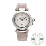 Replica Cartier Pasha Grey Alligator 30 mm WGPA0014 - Swiss-Made Clone Watch
