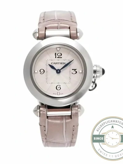 Replica Cartier Pasha Grey Alligator 30 mm WGPA0014 - Swiss-Made Clone Watch