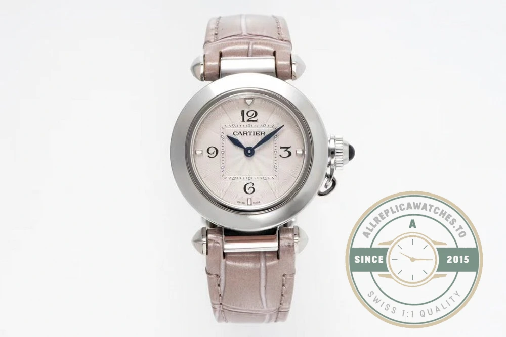 Replica Cartier Pasha Grey Alligator 30 mm WGPA0014 - Luxury Replica Watch