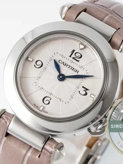 Replica Cartier Pasha Grey Alligator 30 mm WGPA0014 - Factory Super Clone Watch