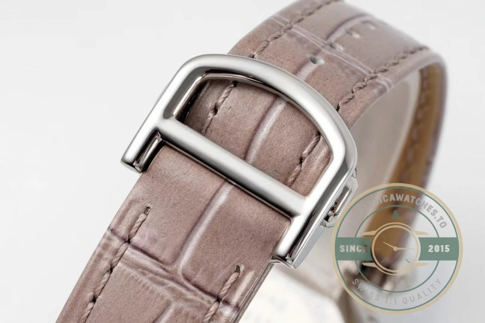 Replica Cartier Pasha Grey Alligator 30 mm WGPA0014 - Swiss Movement Replica Watch