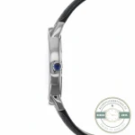 Replica Cartier Ronde de Cartier Men Automatic Silver Leather Watch WSRN0022 - Swiss Movement Replica Watch