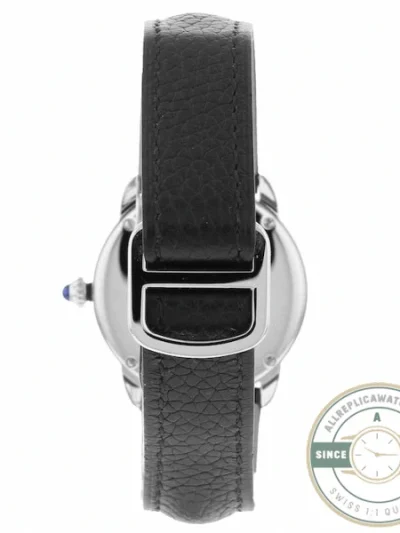 Replica Cartier Ronde de Cartier Women Quartz Silver Leather Watch WSRN0019 - Affordable Super Clone Watch