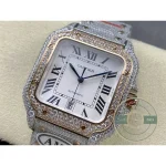 Replica Cartier Santos de Cartier Steel Gold 40 mm W3SA0007 - 1:1 Swiss Replica Watch