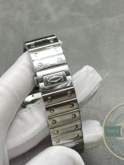 Replica Cartier Santos Grey Steel 47.5mm WSSA0037 - Top-Tier Swiss Replica Watch