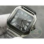 Replica Cartier Santos Grey Steel 47.5mm WSSA0037 - Swiss Movement Replica Watch
