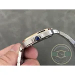 Replica Cartier Santos Men Silver Steel Gold WHSA0015 - 1:1 Swiss Replica Watch