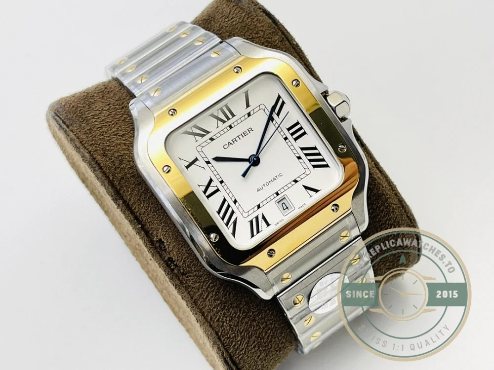 Replica Cartier Santos Silver Stainless Steel W2SA0016 - Affordable Luxury Replica Timepiece