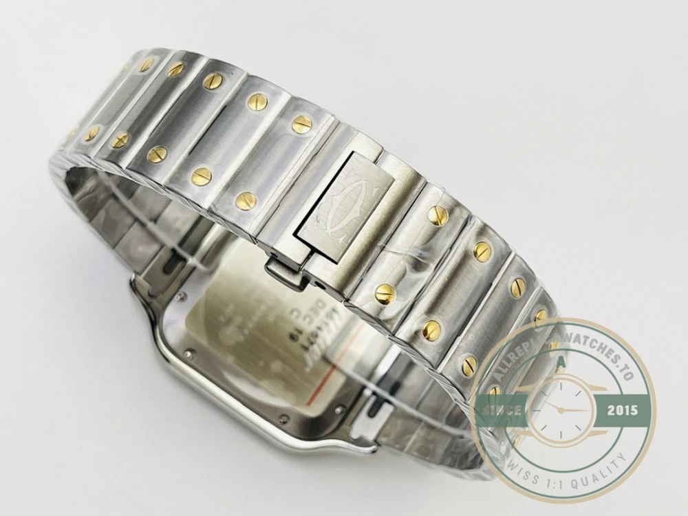 Replica Cartier Santos Silver Stainless Steel W2SA0016 - Best Quality Replica Watch