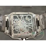 Replica Cartier Santos Silver Stainless Steel WHSA0015 - Swiss Movement Replica Watch