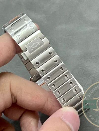Replica Cartier Santos Silver Stainless Steel WSSA0010 - High-Grade Replica Watch
