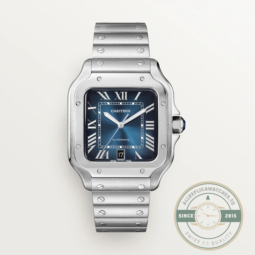 Replica Cartier Santos Steel 47.5mm WSSA0030 - High-Grade Replica Watch