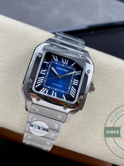 Replica Cartier Santos Steel 47.5mm WSSA0030 - Swiss-Made Clone Watch