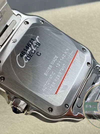 Replica Cartier Santos Steel 47.5mm WSSA0030 - Swiss Movement Replica Watch