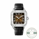 Replica Cartier Santos Yellow Dial 47.5mm WSSA0065 - Top-Tier Swiss Replica Watch