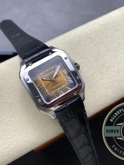 Replica Cartier Santos Yellow Dial 47.5mm WSSA0065 - Affordable Luxury Replica Timepiece