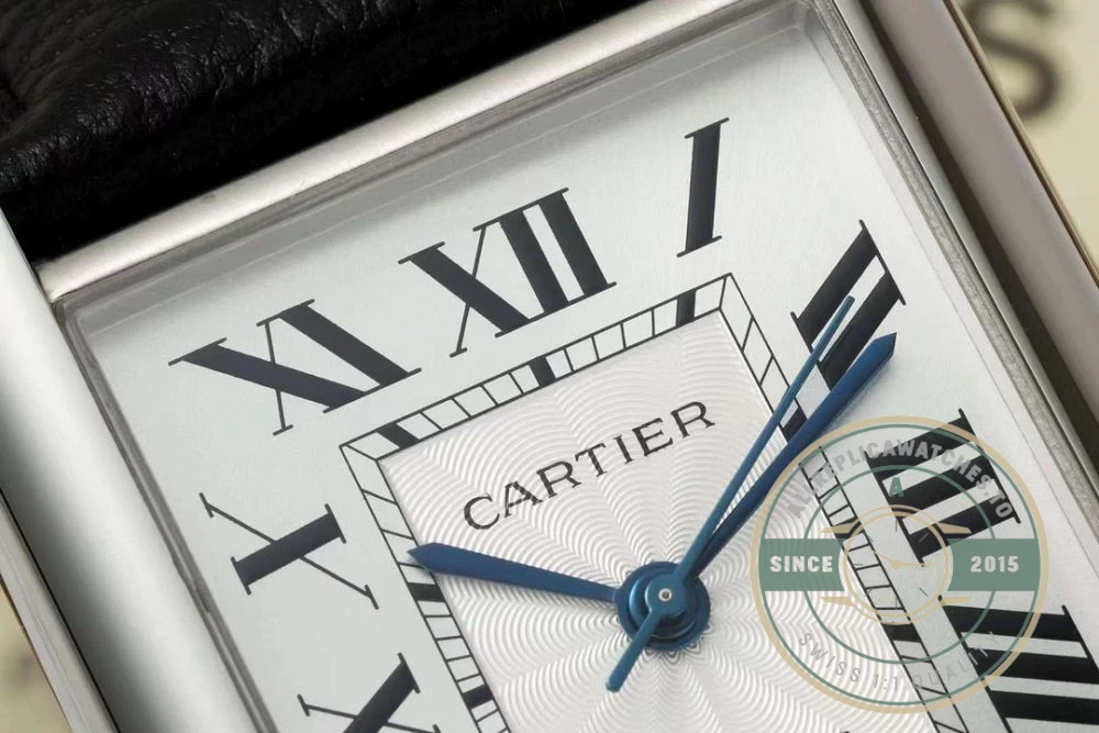 Replica Cartier Tank 41 mm series WSTA0040 - Top-Tier Swiss Replica Watch