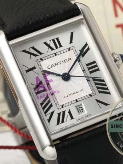 Replica Cartier Tank 41 mm series WSTA0040 - Affordable Super Clone Watch
