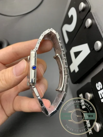 Replica Cartier Tank Française Quartz Silver Stainless Steel 22mm WSTA0051 - Best Quality Replica Watch