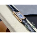 Replica Cartier Tank Louis Women Automatic Gold Leather 22 mm WGTA0011 - 1:1 Swiss Replica Watch