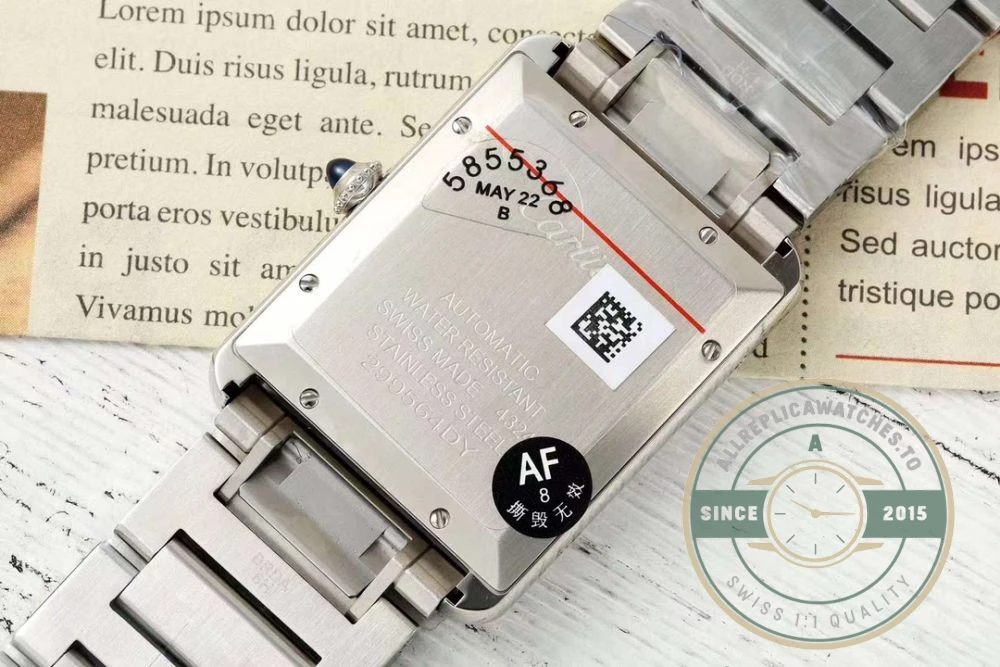 Replica Cartier Tank Must Men Automatic Silver Stainless Steel 41 mm W5200028 - Affordable Luxury Replica Timepiece