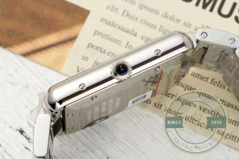 Replica Cartier Tank Must Men Automatic Silver Stainless Steel 41 mm W5200028 - Swiss-Made Clone Watch