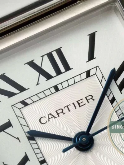 Replica Cartier Tank Must Men Automatic Silver Stainless Steel 41 mm W5200028 - Budget Luxury Replica Watch