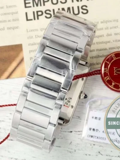 Replica Cartier Tank Must Men Automatic Silver Stainless Steel 41 mm W5200028 - Factory Super Clone Watch