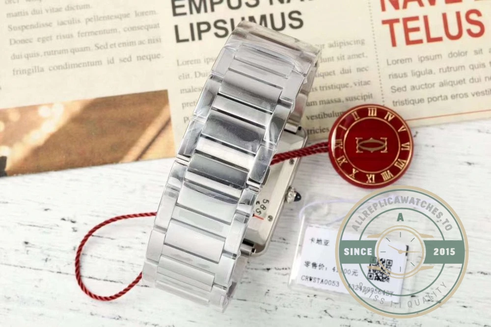 Replica Cartier Tank Must Men Automatic Silver Stainless Steel 41 mm W5200028 - Factory Super Clone Watch